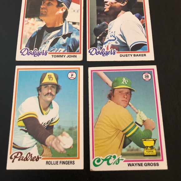 ⚾️ 1978 Topps Baseball Lot Set Break 340 cards ⚾️ - Picture 8 of 11